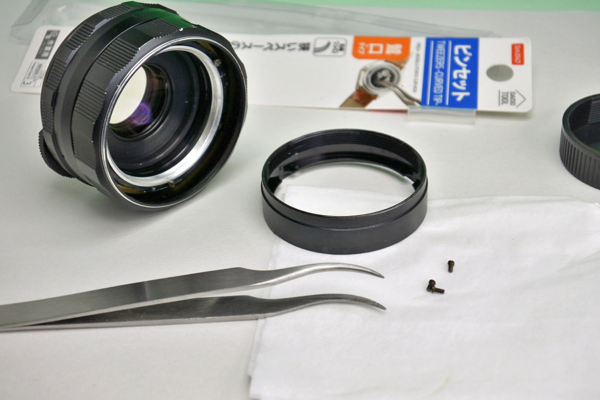 カメラの交換レンズを分解・清掃するのに必要な道具と手順(初心者) | ヨッシーハイム