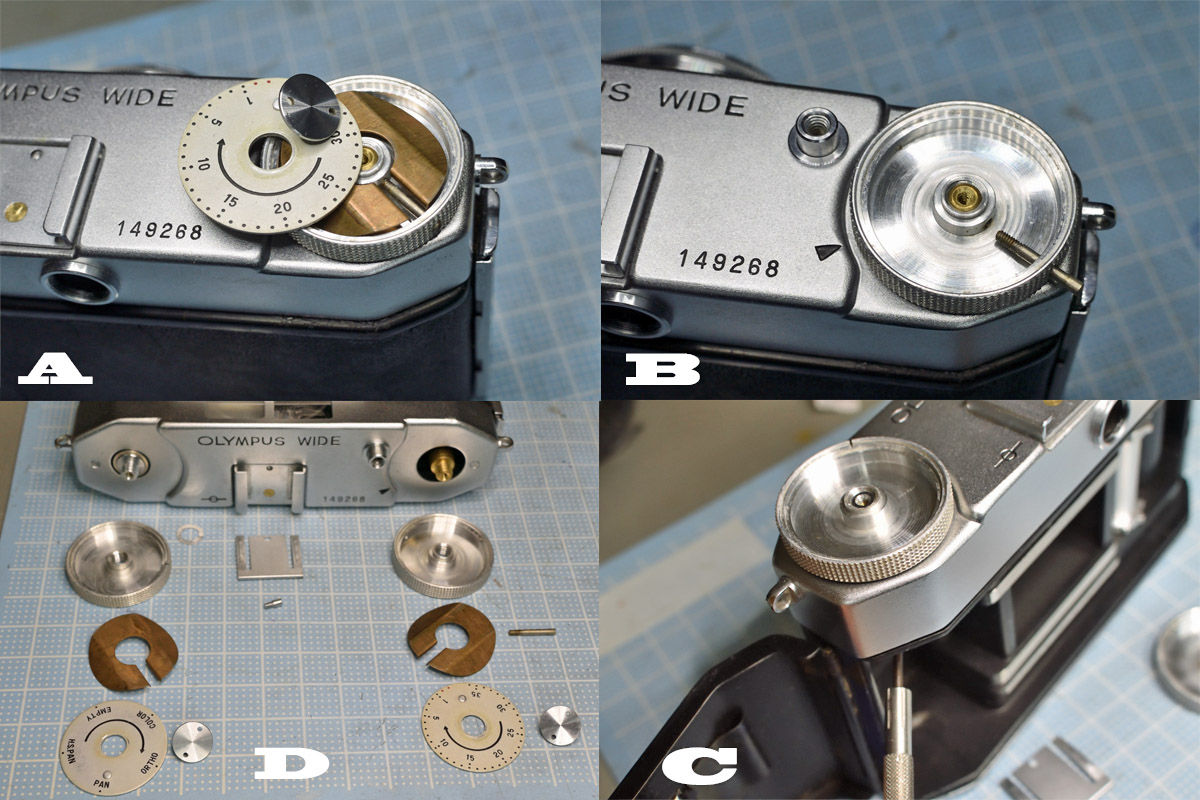 オリンパス ワイドE (OLYMPUS WIDE-E) 分解・清掃・修理 | ヨッシーハイム