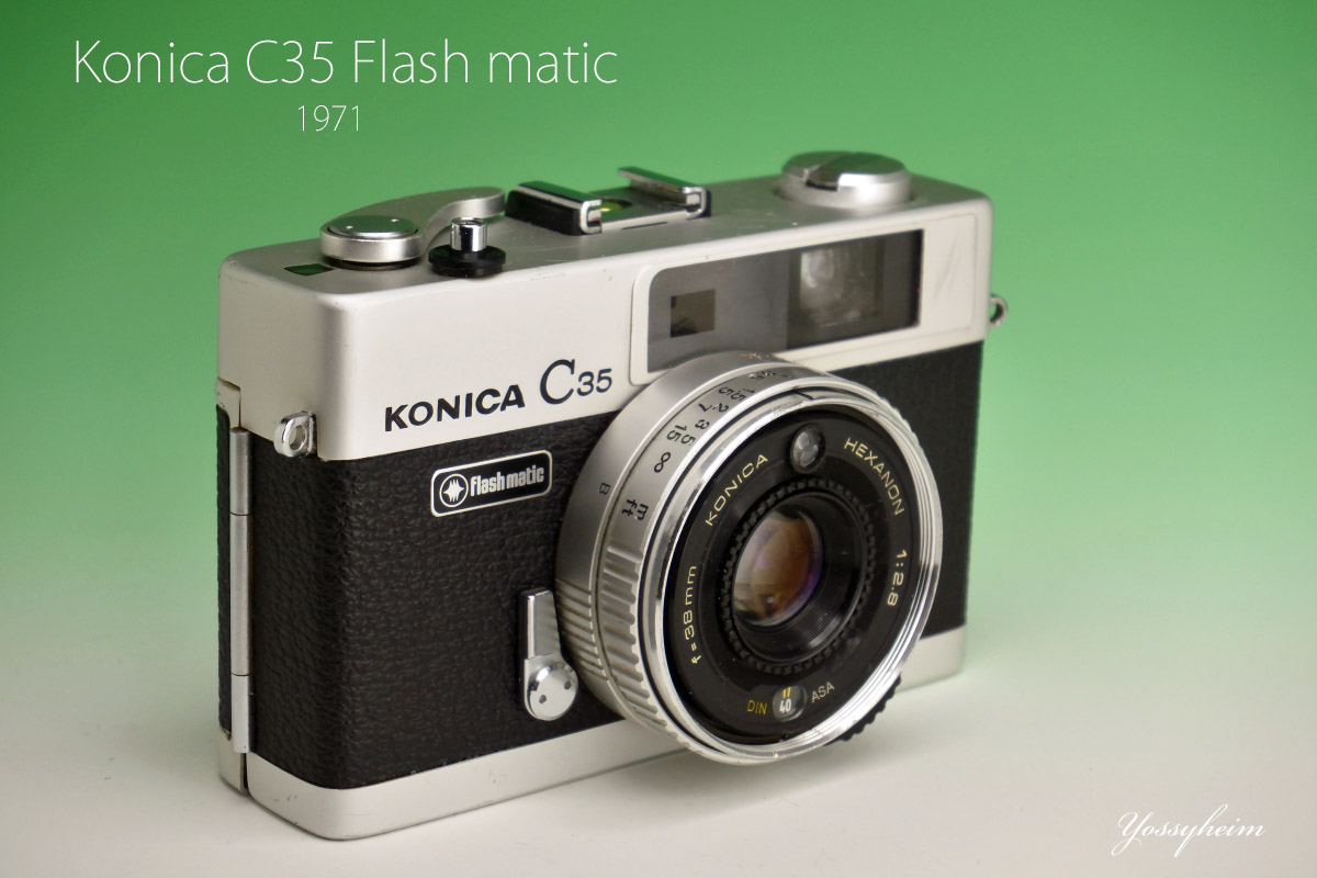コニカ「KONICA C35 flash matic」分解・清掃・修理 | ヨッシーハイム