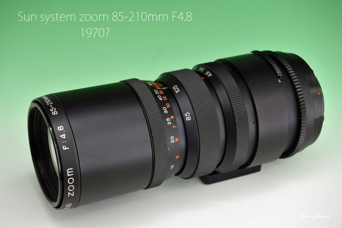Sun system zoom 85-210mm F4.8