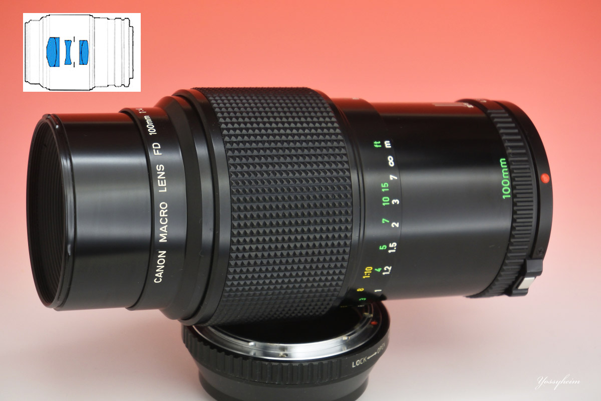 キャノン「Canon NEW FD 100mm F4 MACRO」分解・清掃・作例 | ヨッシー ...