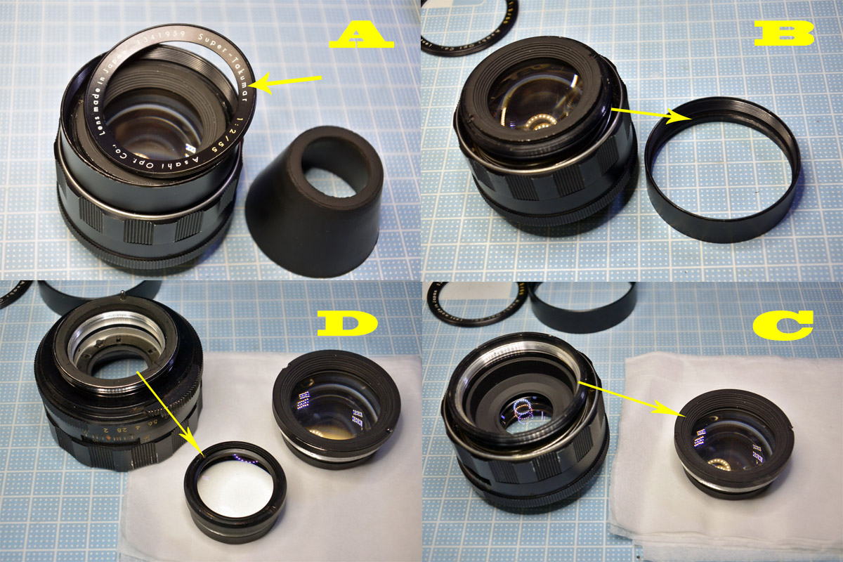 カメラ フィルムカメラ PENTAX「Super Takumar 55mm F2 (M42)」分解・清掃・作例 | ヨッシーハイム