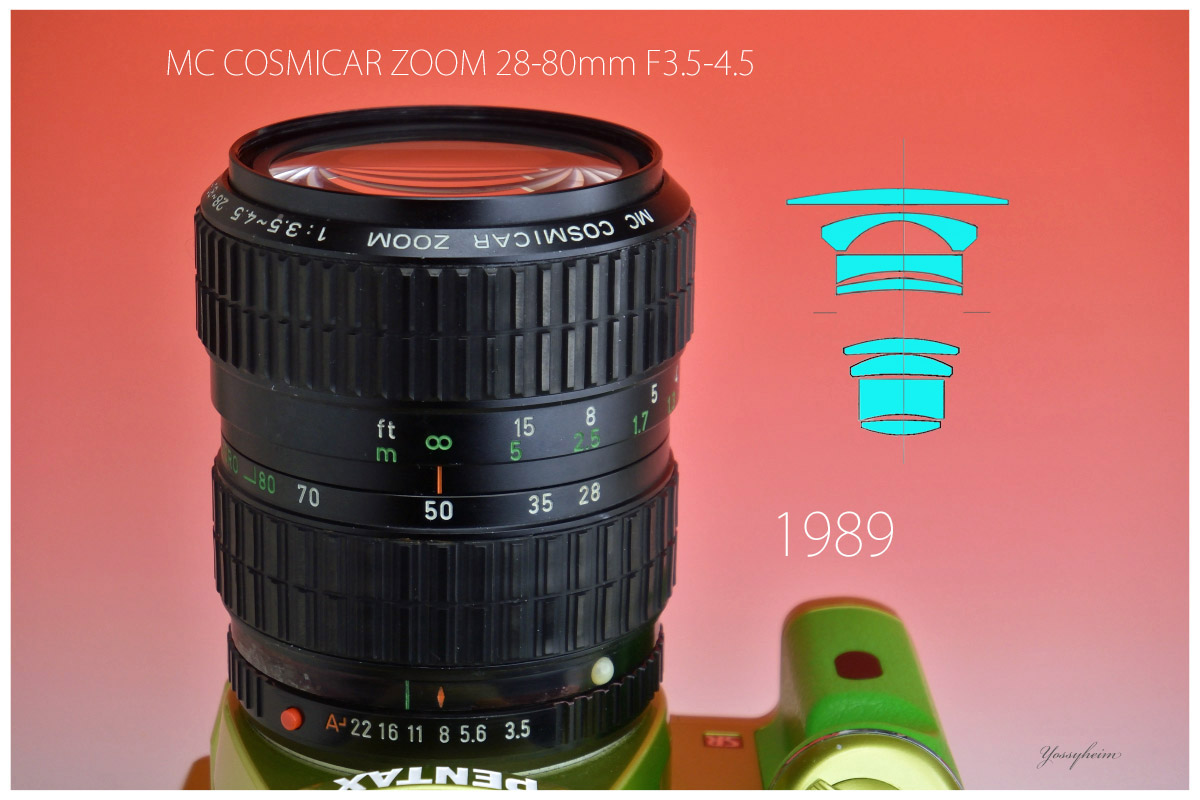 MC COSMICAR ZOOM 28-80mm F3.5-4.5