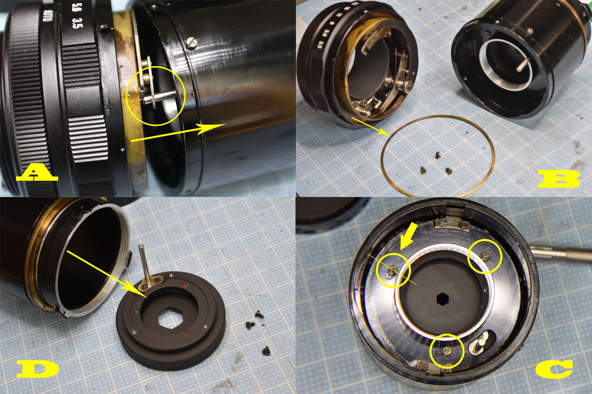 アサヒペンタックス「Super-Multi-Coated TAKUMAR 135mm f3.5」分解・清掃・作例 | ヨッシーハイム