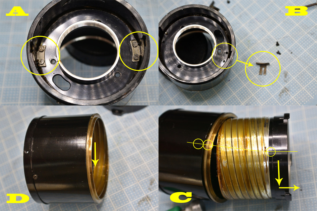 アサヒペンタックス「Super-Multi-Coated TAKUMAR 135mm f3.5」分解 
