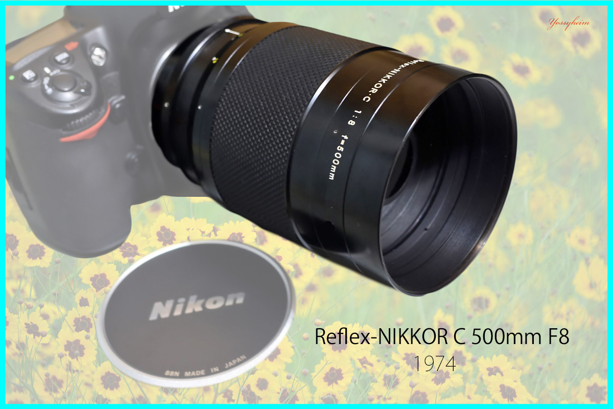 ニコン「Reflex Nikkor-C 500mm F8」水没レンズ・分解清掃・作例