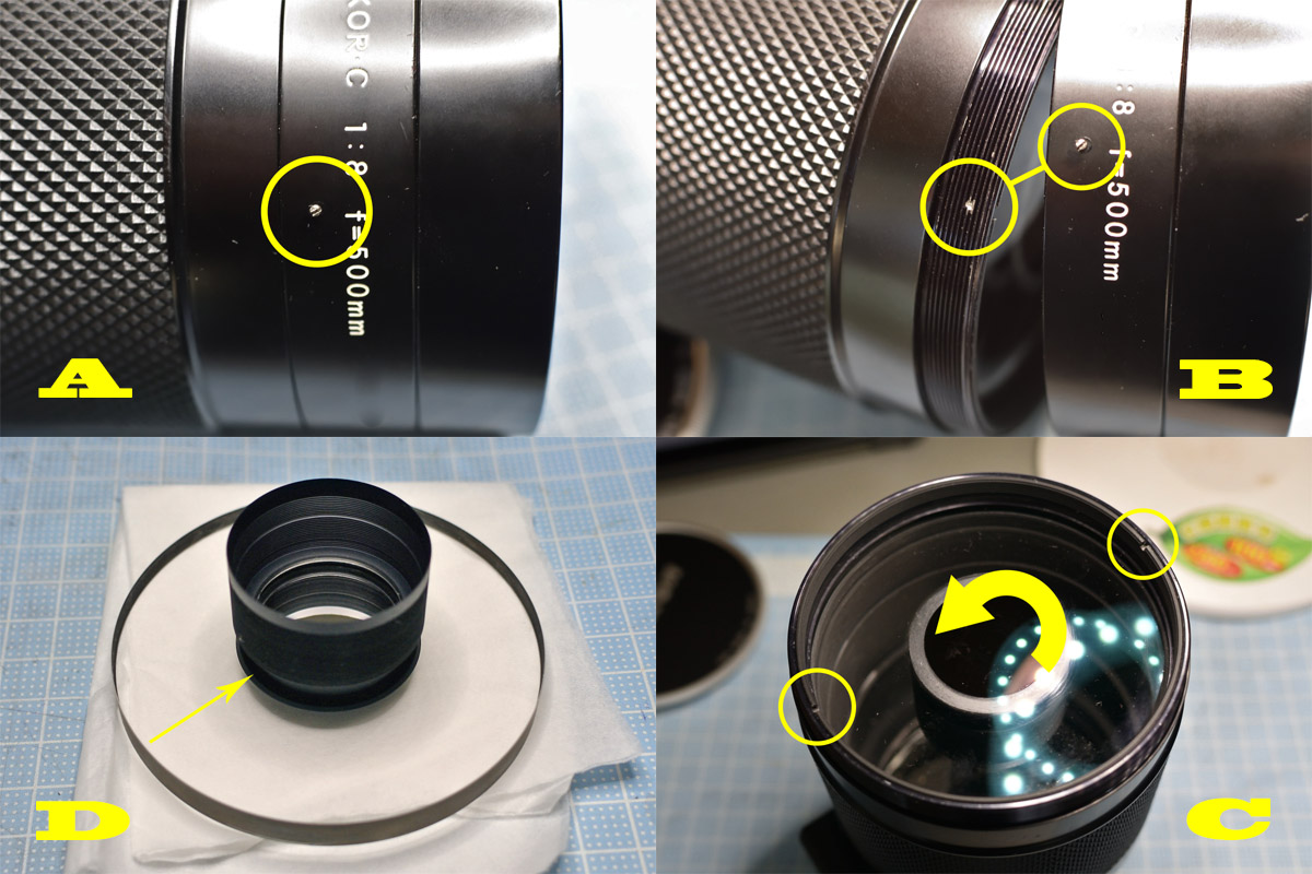 ニコン「Reflex Nikkor-C 500mm F8」水没レンズ・分解清掃・作例 ...