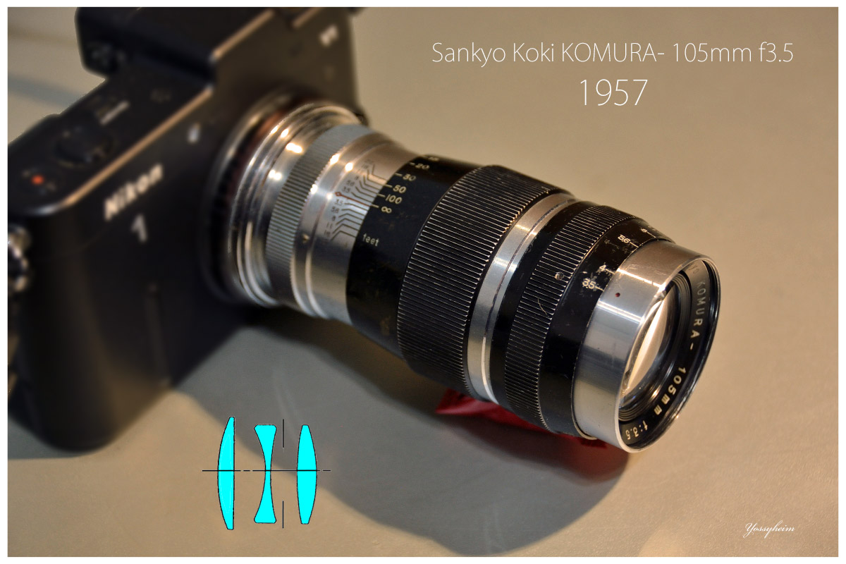 人気新作KOMURA 105mm f3.5 ライカマウント レンズ(単焦点)