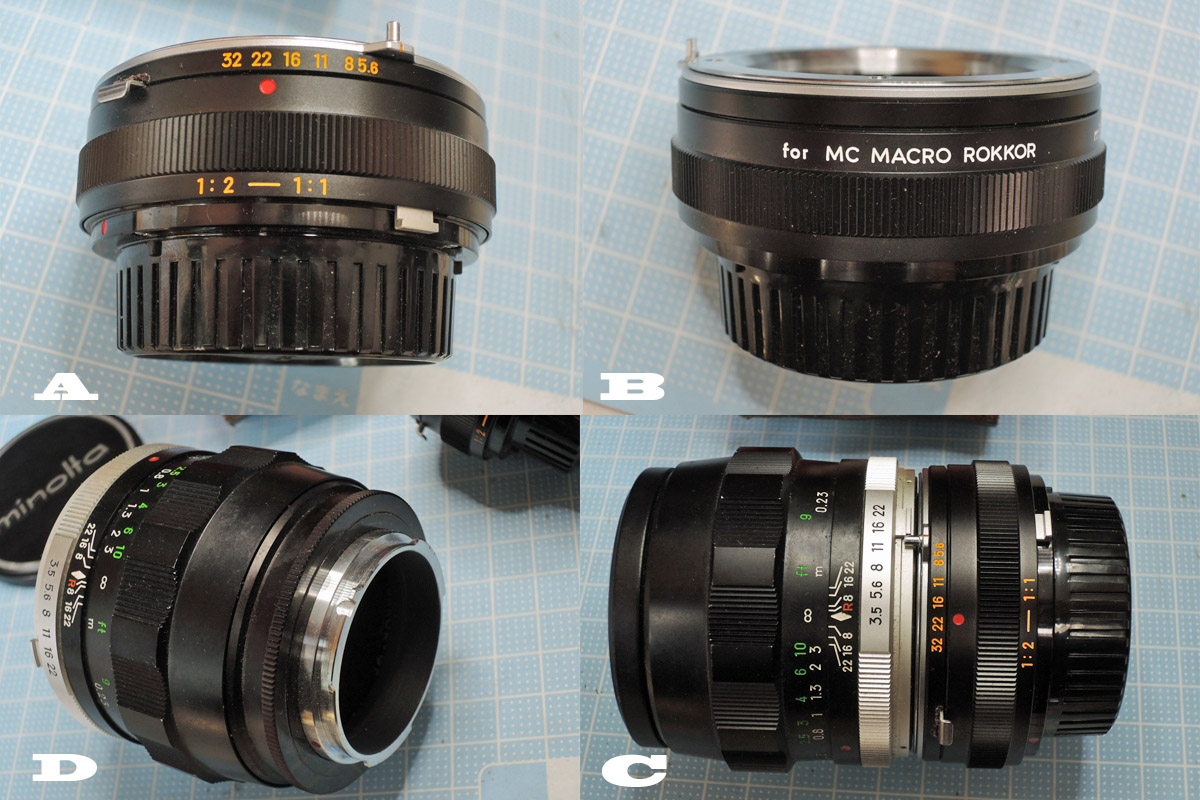 ミノルタ「MC MACRO ROKKOR-QF 50mm F3.5」分解清掃・作例 | ヨッシー 