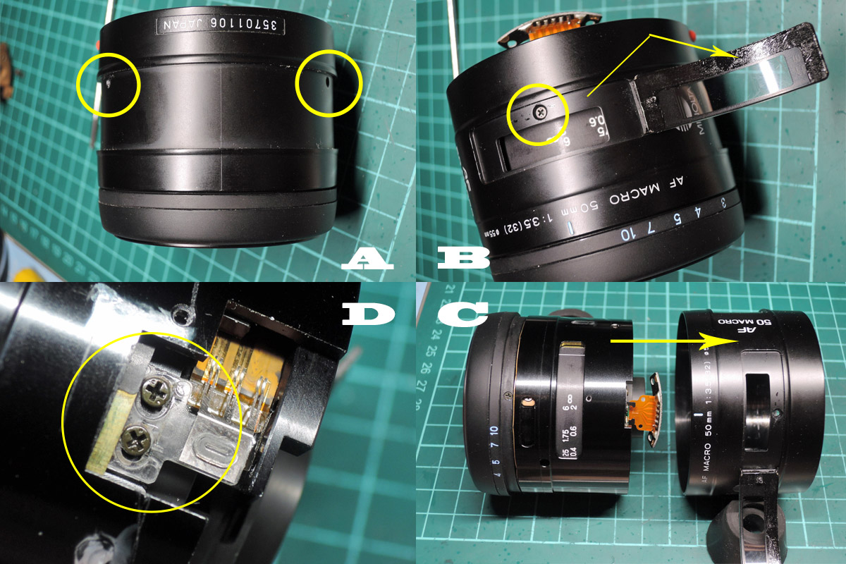 ミノルタ「MINOLTA AF MACRO 50mm F3.5」分解清掃・作例 | ヨッシーハイム